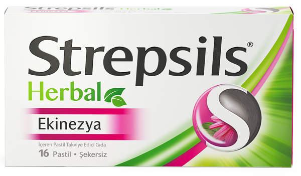 Strepsils Herbal Ekinezya 16 Pastil