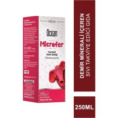 Orzax Ocean Microfer Lipozomal Demir Takviye Edici Gıda 250ml