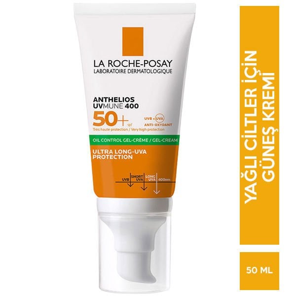 La Roche Posay Anthelios XL SPF 50+ Dry Touch Parfümsüz Jel Krem 50 ml