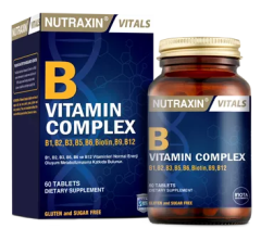 Nutraxin B Vitamin Complex 60 Kapsül