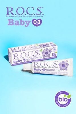 ROCS Ihlamur Özlü Bebek Diş Macunu 35 ml - 0-3 Yaş