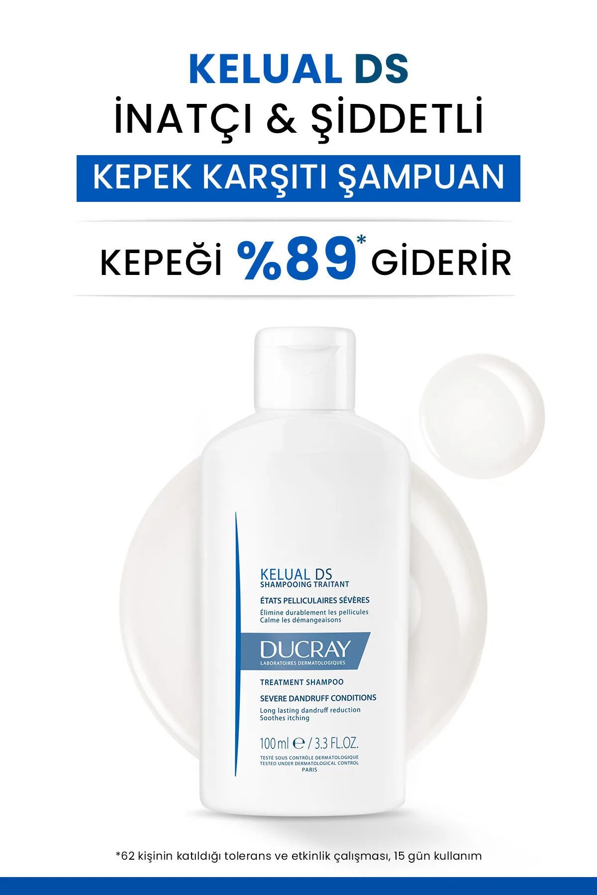 Ducray Kelual DS Şampuan 100ML